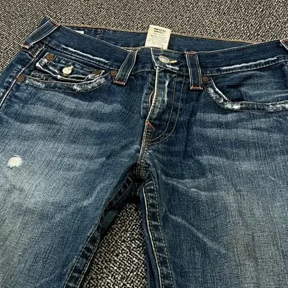 [BUNJANG] True Religion Denim Shorts / 트루릴리젼 청 데님 반바지32