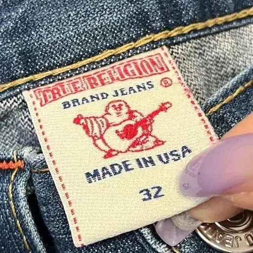 [BUNJANG] True Religion Denim Shorts / 트루릴리젼 청 데님 반바지32