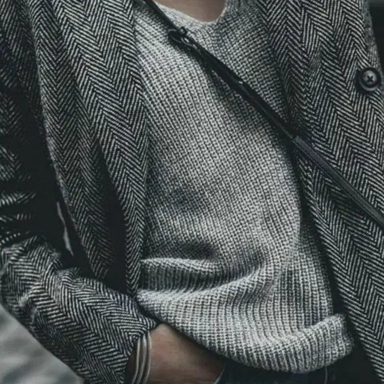 [BUNJANG] Herringbone Jacket / 헤링본자켓