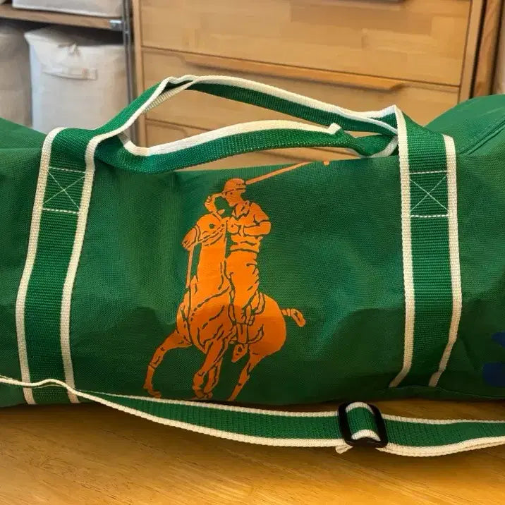 [BUNJANG] Polo Big Pony Boston Bag / 폴로 빅 포니 보스턴 백
