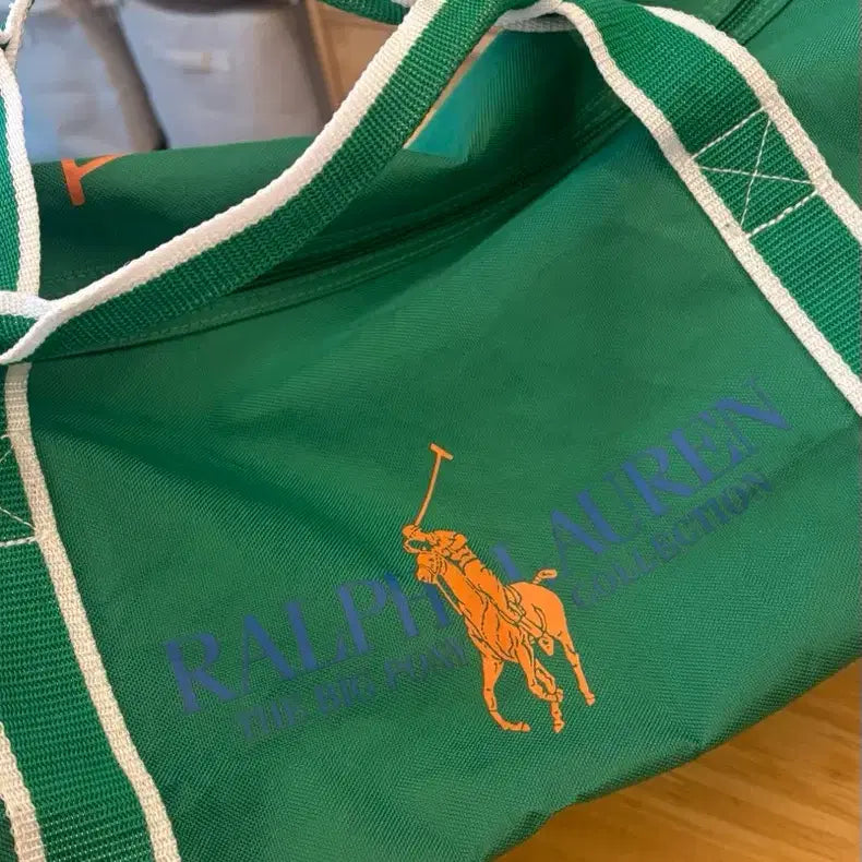 [BUNJANG] Polo Big Pony Boston Bag / 폴로 빅 포니 보스턴 백