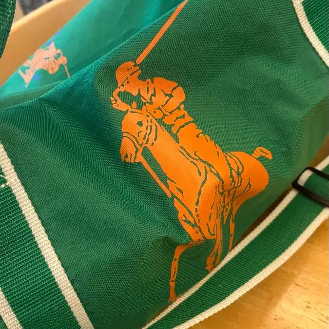 [BUNJANG] Polo Big Pony Boston Bag / 폴로 빅 포니 보스턴 백