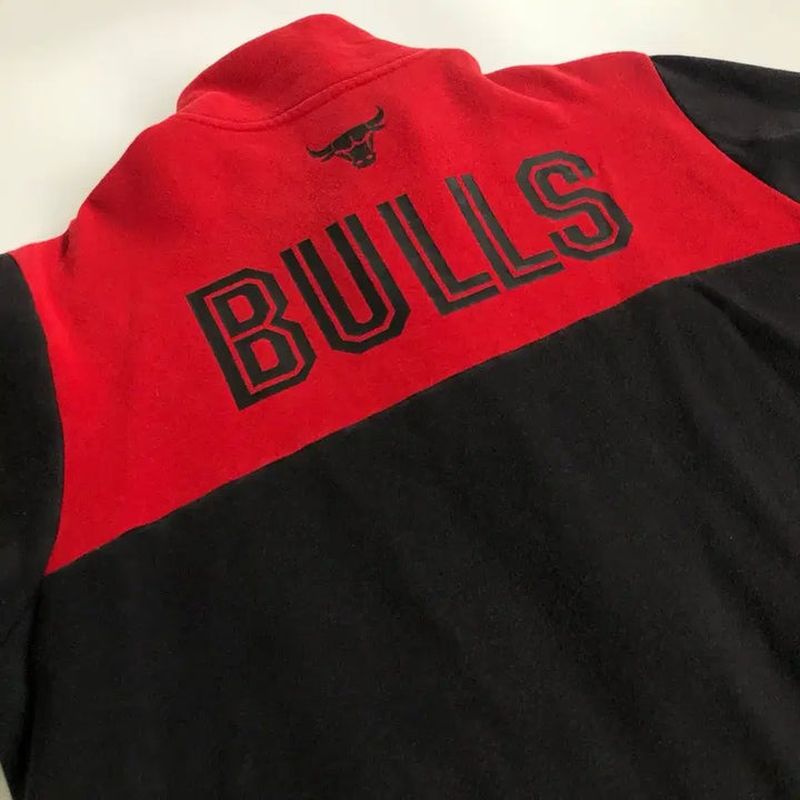 [BUNJANG] Adidas Chicago Bulls Cotton Jersey Jacket (Size L) / 아디다스 시카고 불스 코튼 져지 자켓 실측 L