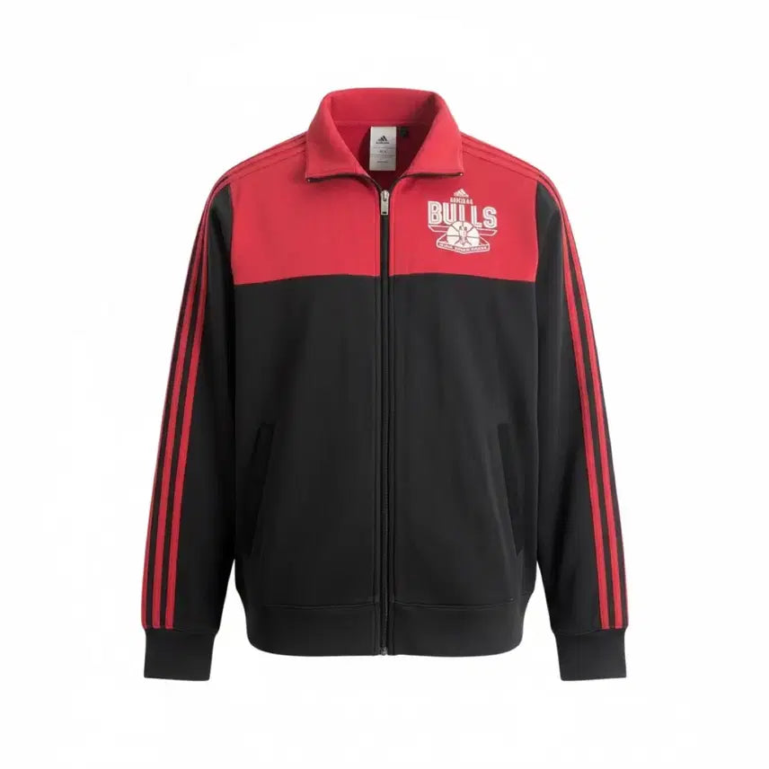 [BUNJANG] Adidas Chicago Bulls Cotton Jersey Jacket (Size L) / 아디다스 시카고 불스 코튼 져지 자켓 실측 L
