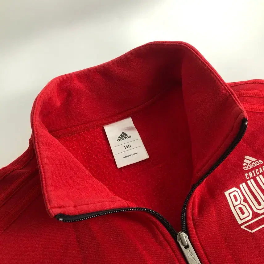 [BUNJANG] Adidas Chicago Bulls Cotton Jersey Jacket (Size L) / 아디다스 시카고 불스 코튼 져지 자켓 실측 L