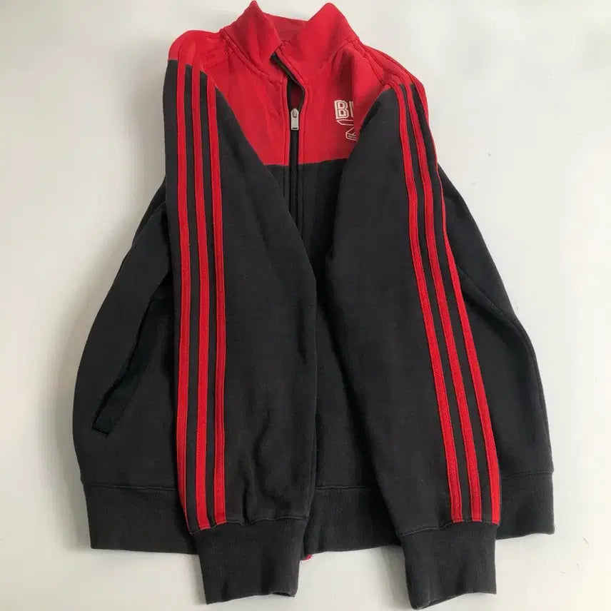 [BUNJANG] Adidas Chicago Bulls Cotton Jersey Jacket (Size L) / 아디다스 시카고 불스 코튼 져지 자켓 실측 L