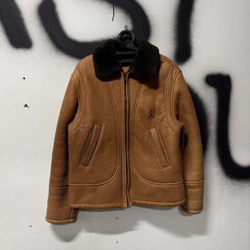 [BUNJANG] Iceberg Suede Shearling Jacket / 90s 이태리 아이스 버그 Iceberg 양가죽 스웨이드 무스탕 자켓