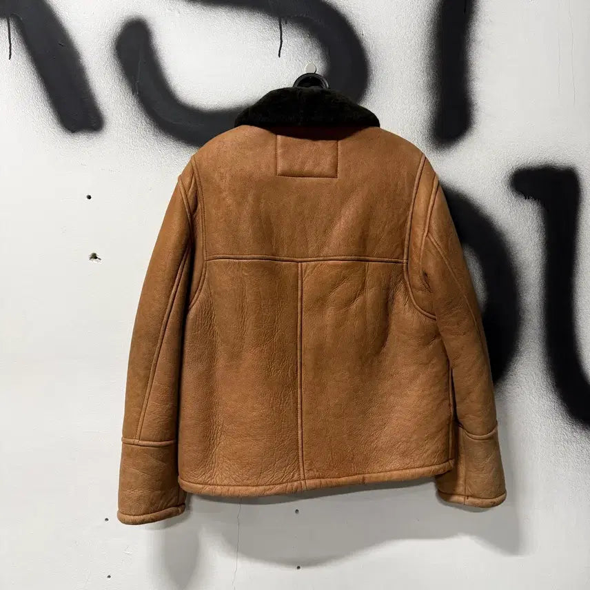 [BUNJANG] Iceberg Suede Shearling Jacket / 90s 이태리 아이스 버그 Iceberg 양가죽 스웨이드 무스탕 자켓