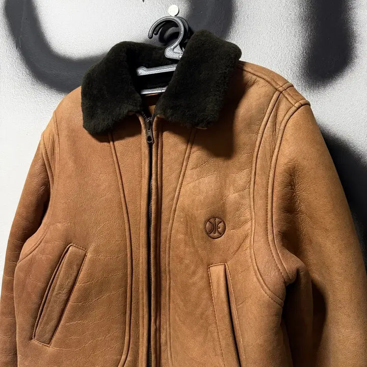 [BUNJANG] Iceberg Suede Shearling Jacket / 90s 이태리 아이스 버그 Iceberg 양가죽 스웨이드 무스탕 자켓