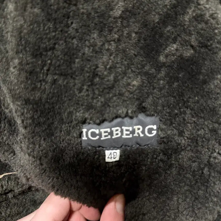 [BUNJANG] Iceberg Suede Shearling Jacket / 90s 이태리 아이스 버그 Iceberg 양가죽 스웨이드 무스탕 자켓