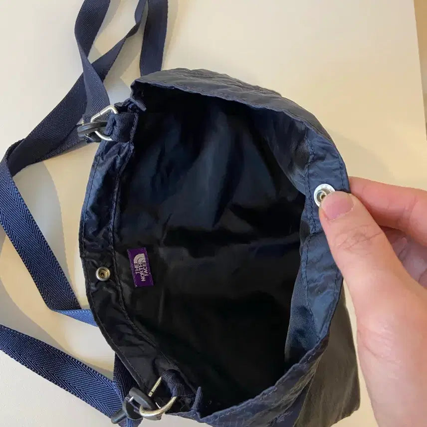 [BUNJANG] The North Face Purple Label Sacoche Bag Navy / 노스페이스 퍼플라벨 사코슈백 네이비