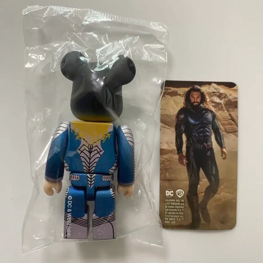 [BUNJANG] Bearbrick Aquaman Figure / 베어브릭 48탄 히어로 아쿠아맨 정