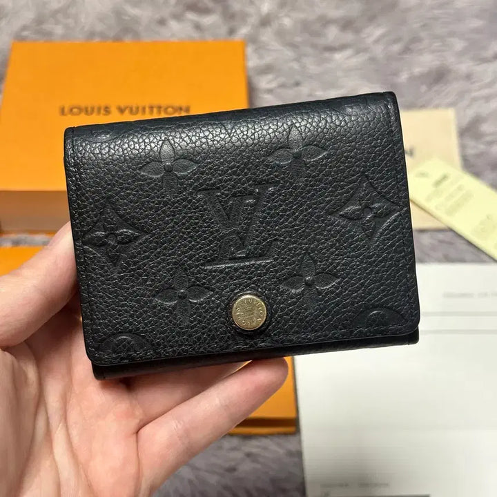 [SOLD OUT] [풀구성] 루이비통 앙프렝뜨 카드지갑 블랙