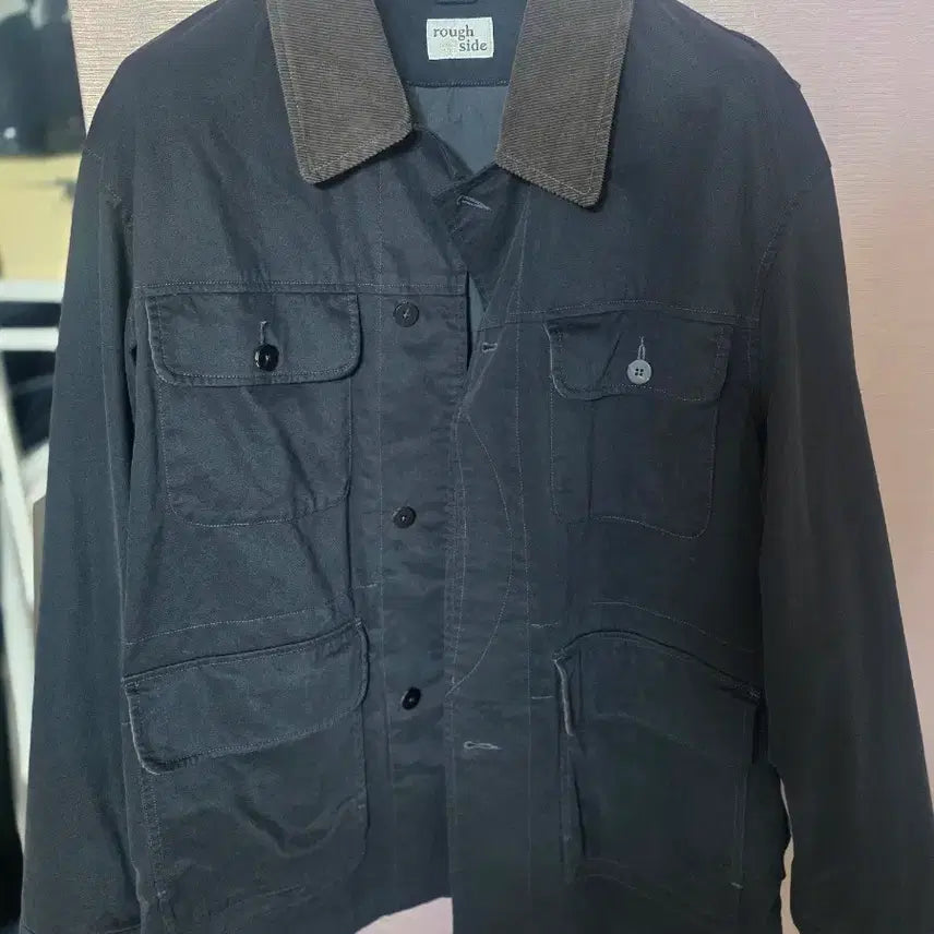 [BUNJANG] Rough Side Pointer Jacket Ash Black Size 2 / 러프사이드 포인터자켓 애쉬블랙 2사이즈