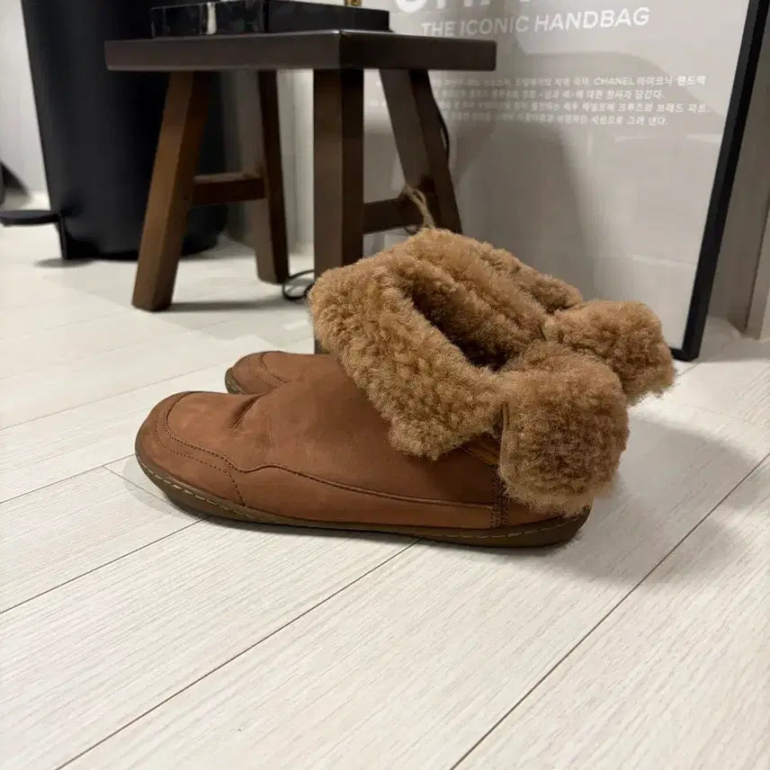 [BUNJANG] Camper Suede & Shearling Boots / 캠퍼 스웨이드&양털부츠 38 (240)