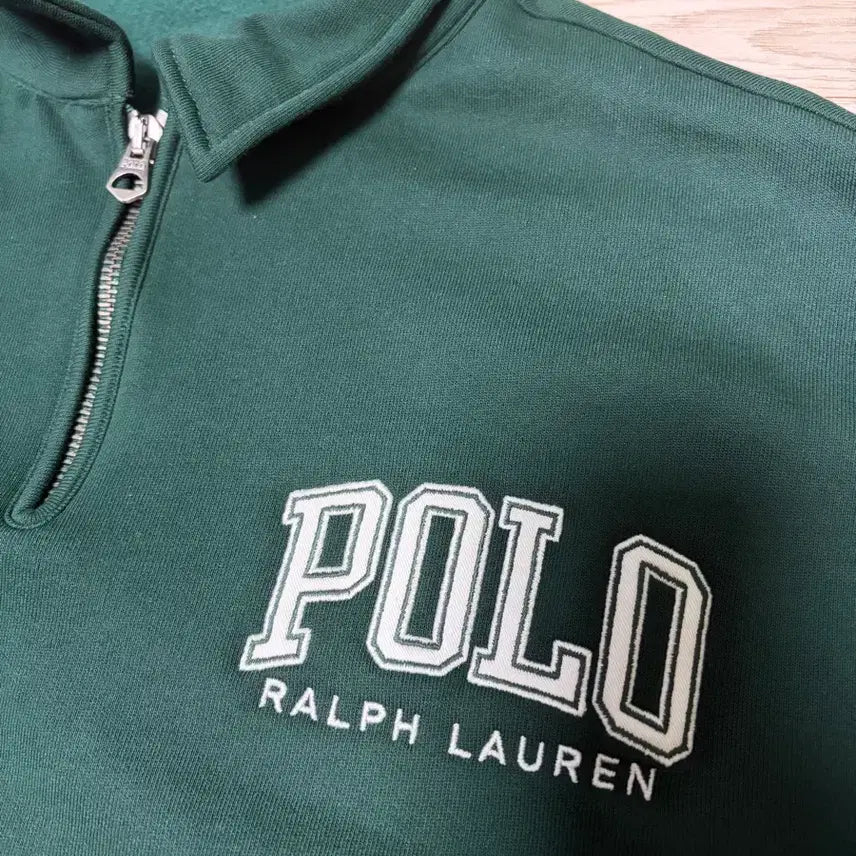 [BUNJANG] Polo Logo Fleece Sweatshirt Size L Worn Once / 폴로 로고 플리스 스웨트셔츠 (L, 1회실착)