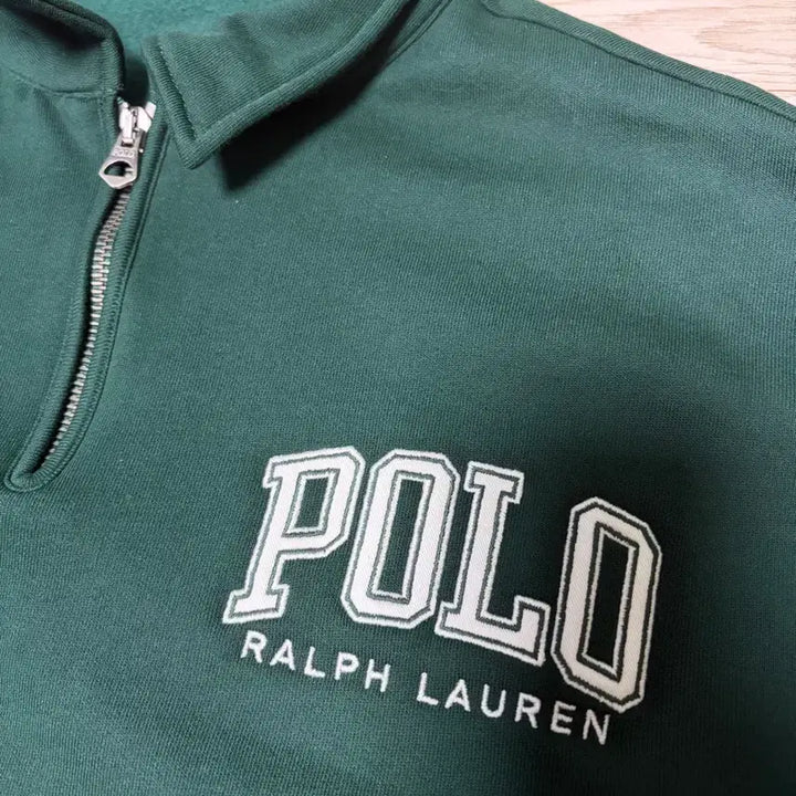 [BUNJANG] Polo Logo Fleece Sweatshirt Size L Worn Once / 폴로 로고 플리스 스웨트셔츠 (L, 1회실착)