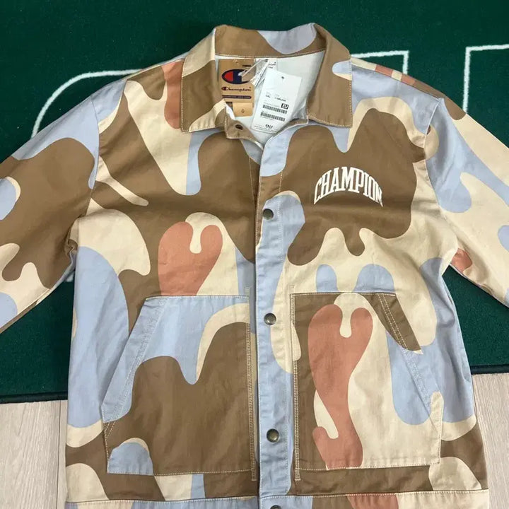 [BUNJANG] Champion Camo Military Jacket / 챔피온 카모 밀리터리 자켓(새상품)