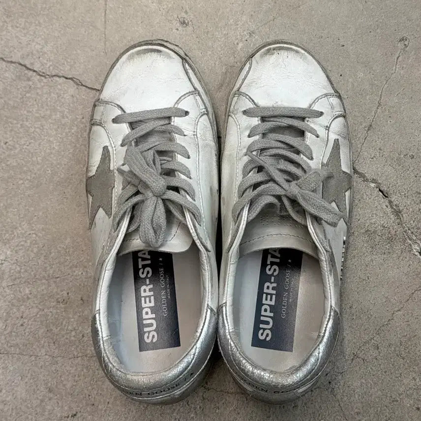 [BUNJANG] Golden Goose Superstar Sneakers (Silver Tab) - Size 36 / 230 / [정품] 골든구스 슈퍼스타 스니커즈 실버탭 36/ 230