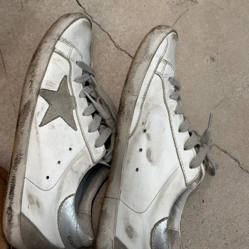 [BUNJANG] Golden Goose Superstar Sneakers (Silver Tab) - Size 36 / 230 / [정품] 골든구스 슈퍼스타 스니커즈 실버탭 36/ 230