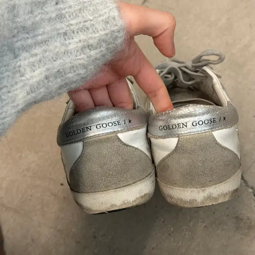 [BUNJANG] Golden Goose Superstar Sneakers (Silver Tab) - Size 36 / 230 / [정품] 골든구스 슈퍼스타 스니커즈 실버탭 36/ 230