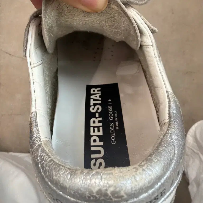 [BUNJANG] Golden Goose Superstar Sneakers (Silver Tab) - Size 36 / 230 / [정품] 골든구스 슈퍼스타 스니커즈 실버탭 36/ 230