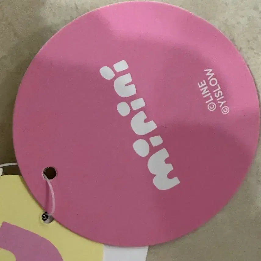 [BUNJANG] Line Friends Jennie Face Doll Pouch / 라인프렌즈 미니니슬로 제니니 얼굴 인형 파우치