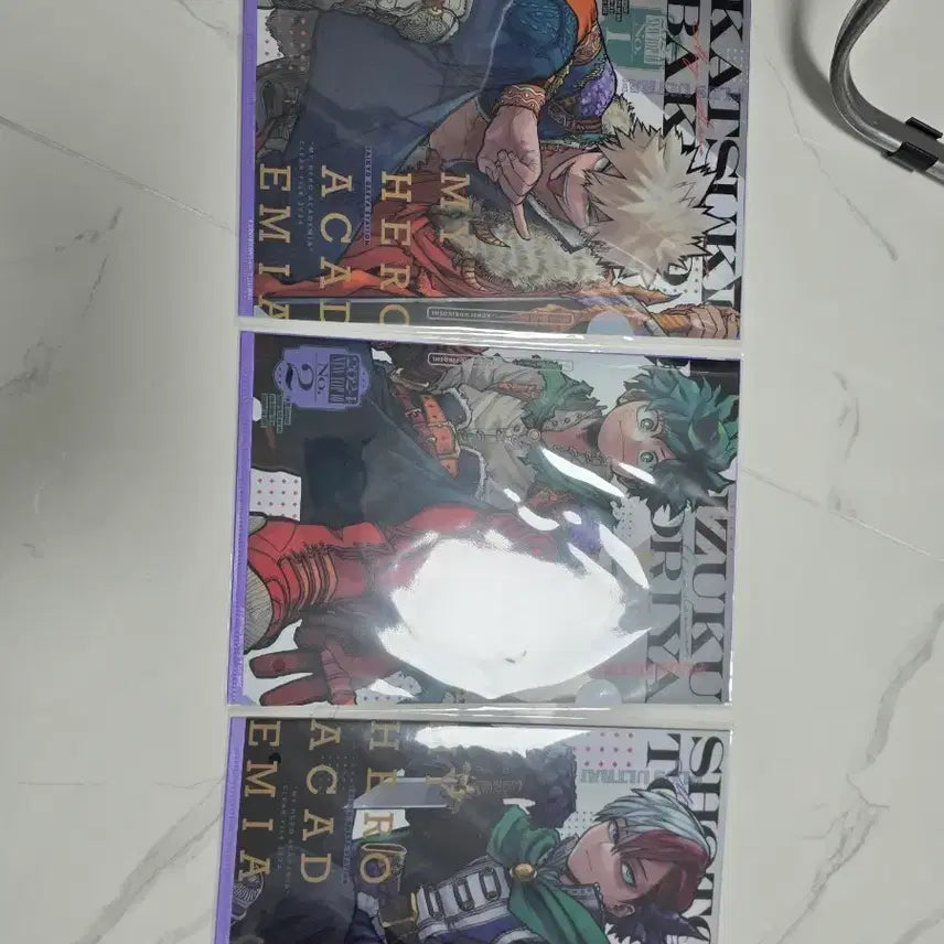 [SOLD OUT] 히로아카  클리어파일 3종 팔아요