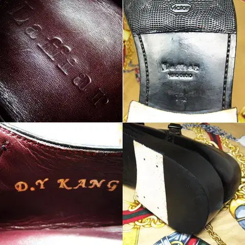 [BUNJANG] Laffiar Double Monk Strap Shoes / 대한민국 수제화 라피아르 블랙 카프스킨 더블 몽크스트렙 255