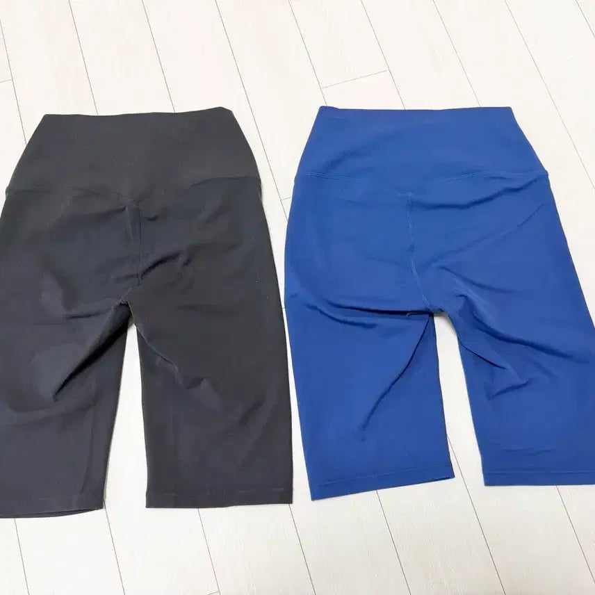 [BUNJANG] Andar Leggings Shorts Blue / 안다르 레깅스 반바지 블루4