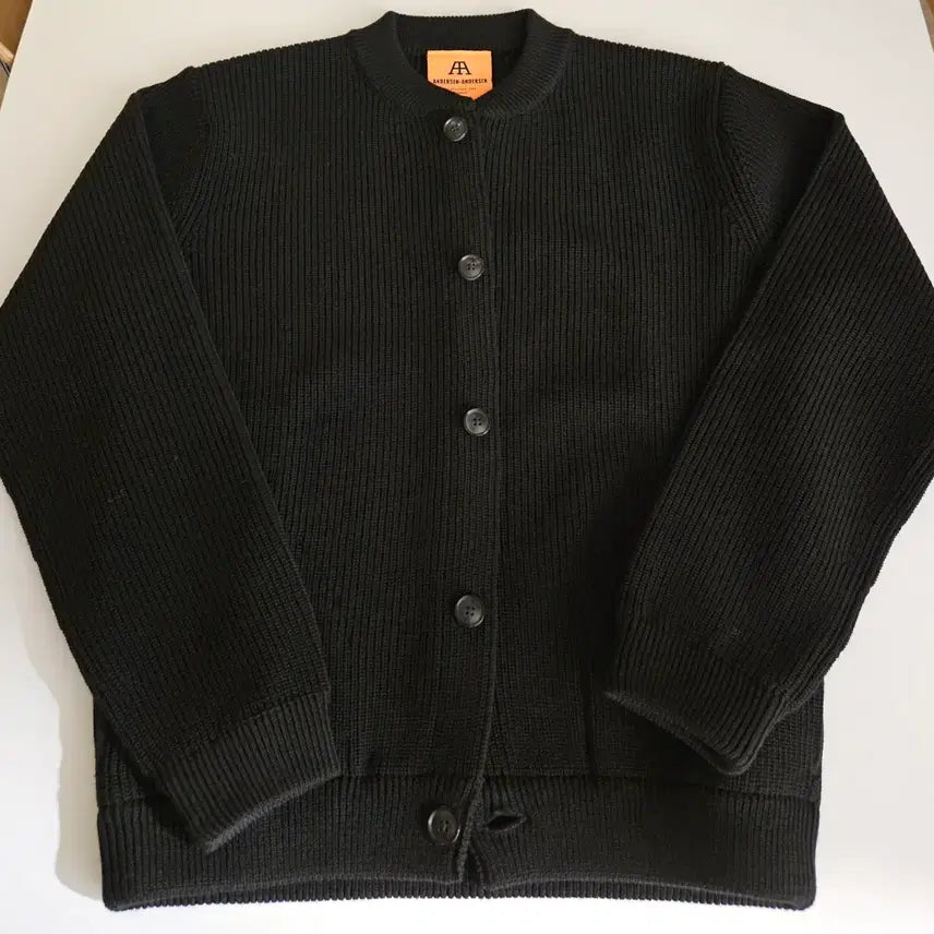 [BUNJANG] Anderssen Anderssen Skipper Black Cardigan (M) / 안데르센안데르센 스키퍼