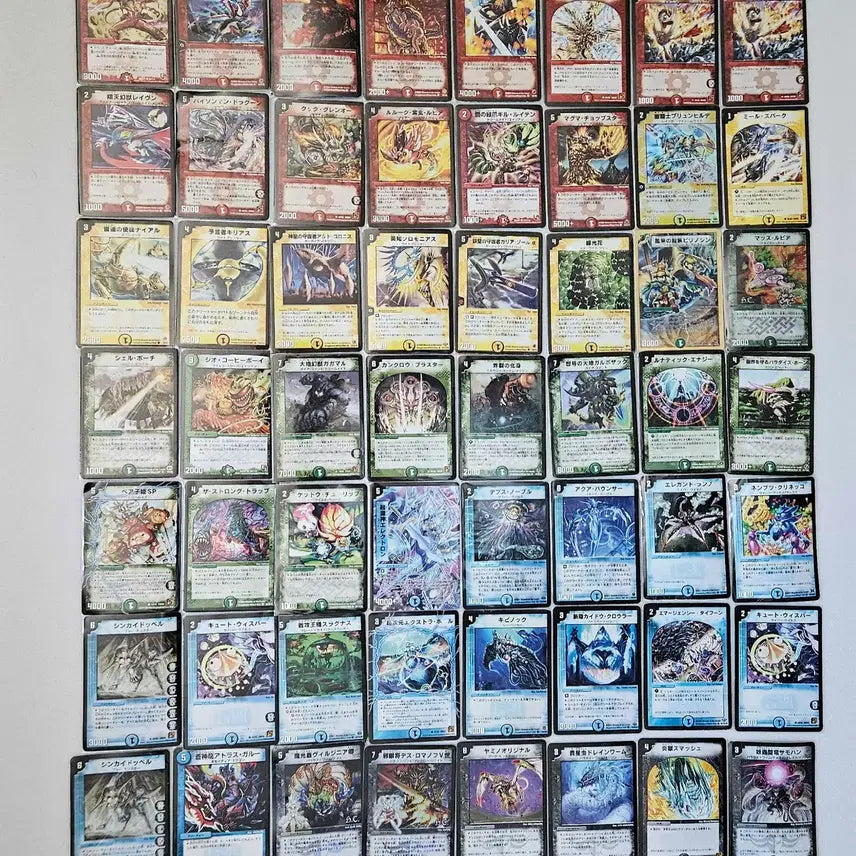 [BUNJANG] Duel Masters Japanese Edition 97 Cards Bundle / 듀얼마스터즈 일판 97장 일괄 판매