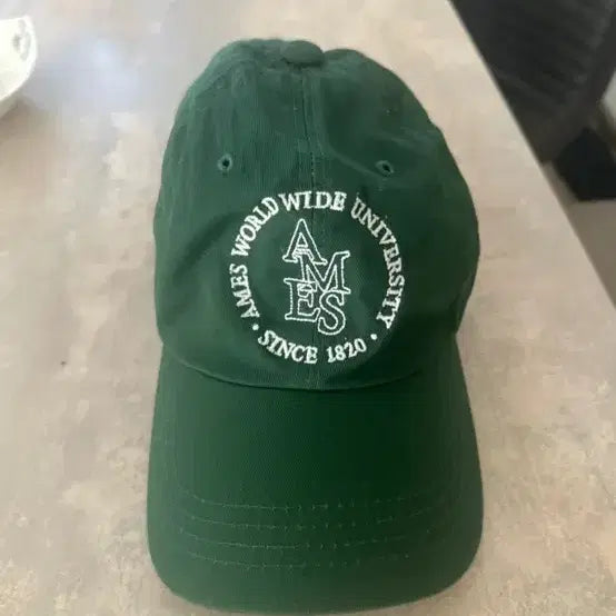 [BUNJANG] AMES Worldwide Green Ball Cap / AMES 월드와이드 그린 볼캡