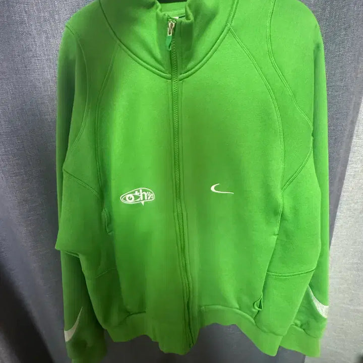 [BUNJANG] Nike x Off-White Track Jacket - Green / 나이키 x 오프화이트 트랙 자켓 그린