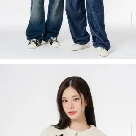 [BUNJANG] Modz Modz Oversized Knit Zip-up - Size 105 / 모즈모즈 오버핏니트집업 105 여성99 가슴65 기장67