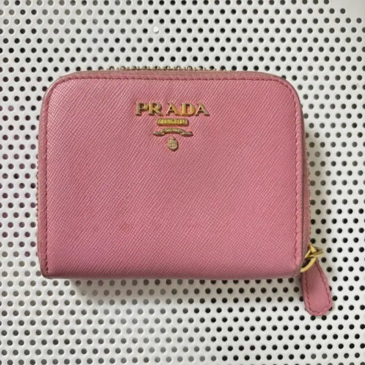 [BUNJANG] Prada Saffiano Pink Wallet / 프라다 사피아노 핑크 반지갑