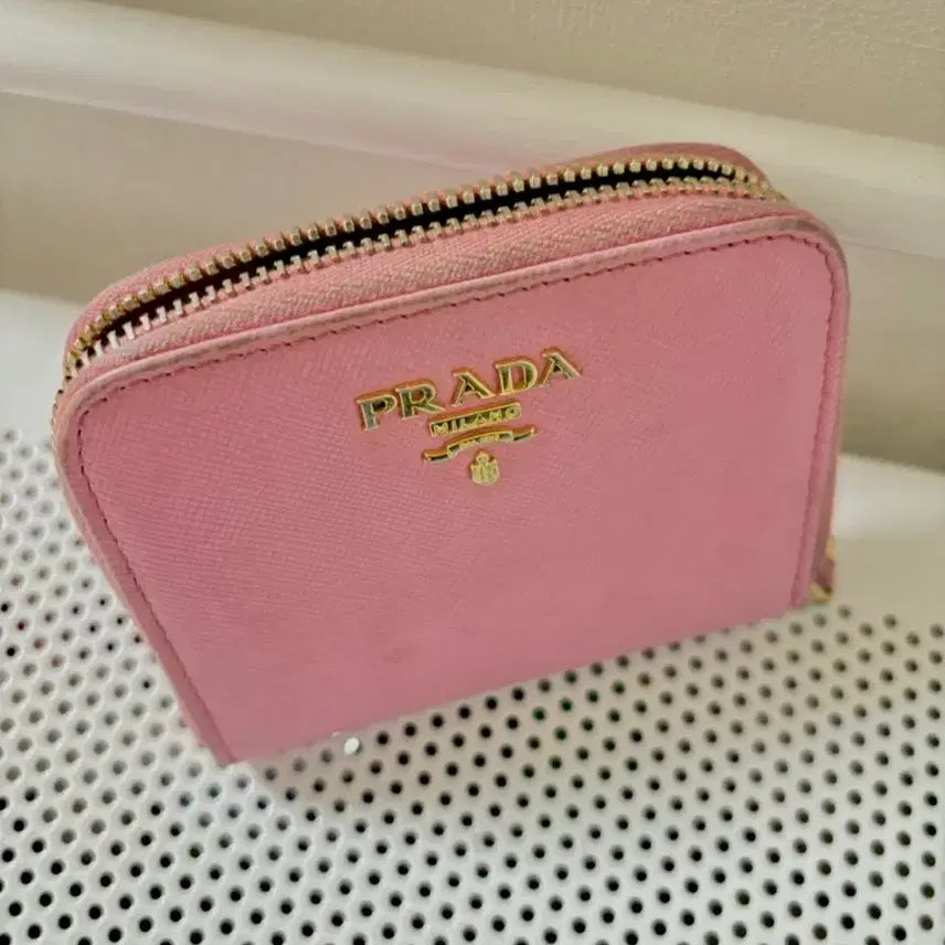 [BUNJANG] Prada Saffiano Pink Wallet / 프라다 사피아노 핑크 반지갑