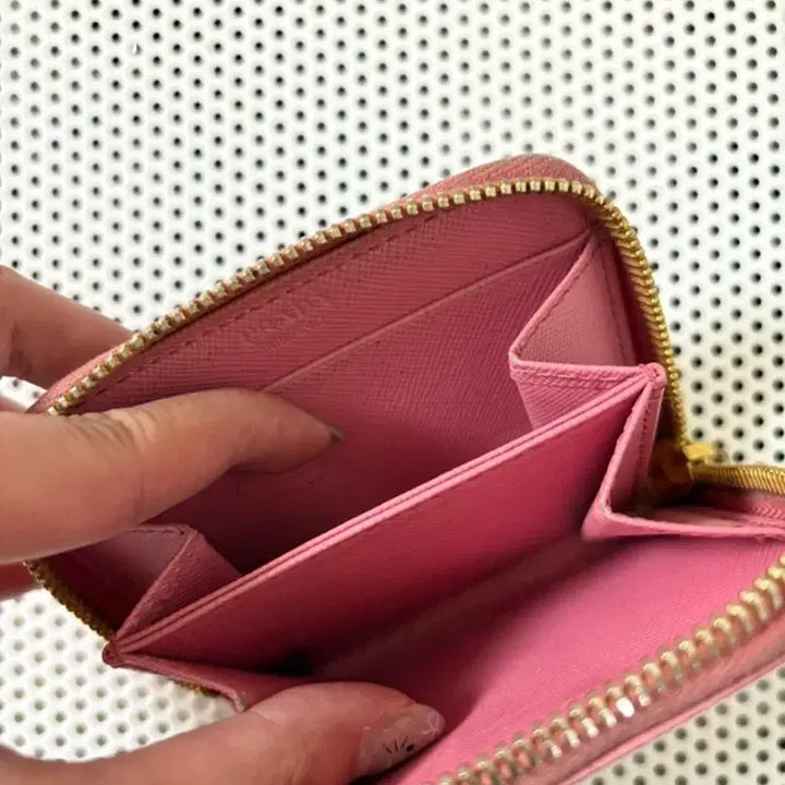 [BUNJANG] Prada Saffiano Pink Wallet / 프라다 사피아노 핑크 반지갑