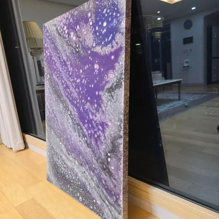 [BUNJANG] Yohahn Diko Cosmos 34910a Painting / 한요한 작가 50호 서양화 그림