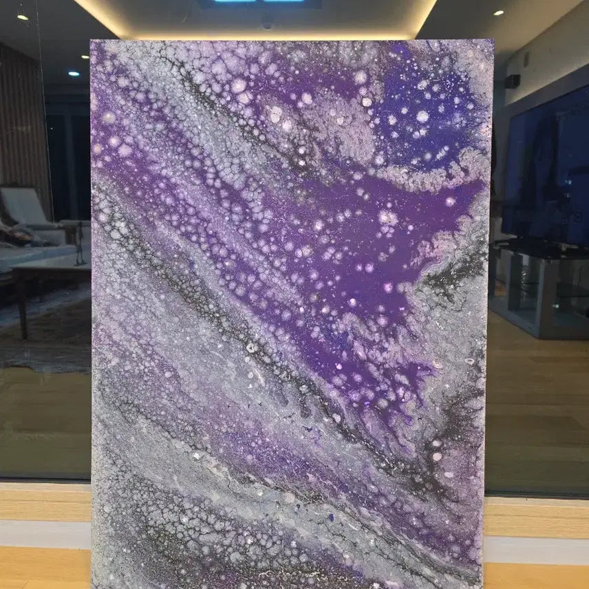 [BUNJANG] Yohahn Diko Cosmos 34910a Painting / 한요한 작가 50호 서양화 그림