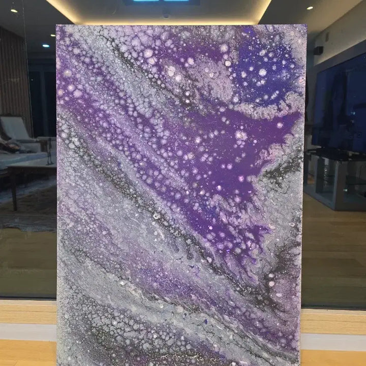 [BUNJANG] Yohahn Diko Cosmos 34910a Painting / 한요한 작가 50호 서양화 그림