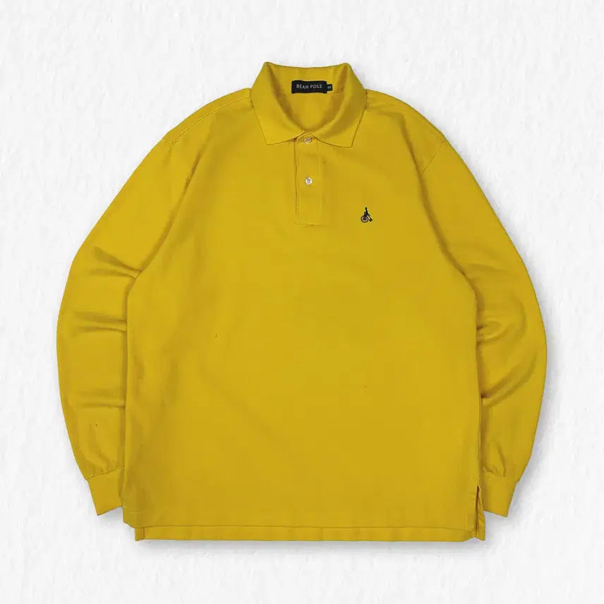 [BUNJANG] Beanpole Long Sleeve Polo Shirt / 빈폴 긴팔 카라티