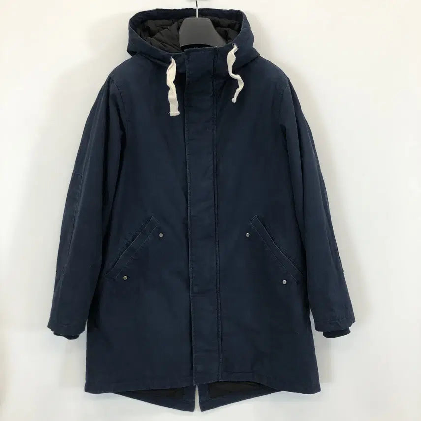 [BUNJANG] ZARA Garment Hooded Field Jacket / 자라 가먼트 후드 야상점퍼 90-95