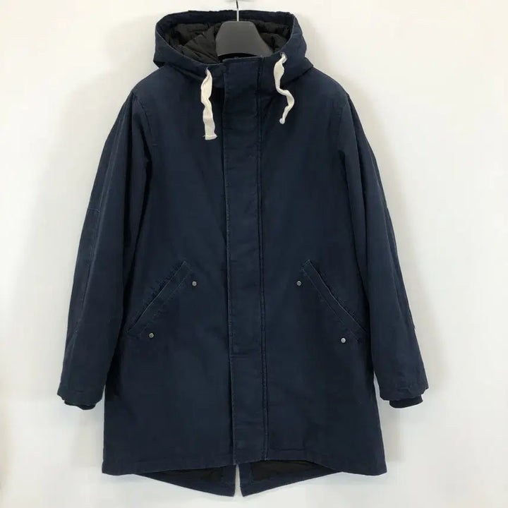 [BUNJANG] ZARA Garment Hooded Field Jacket / 자라 가먼트 후드 야상점퍼 90-95