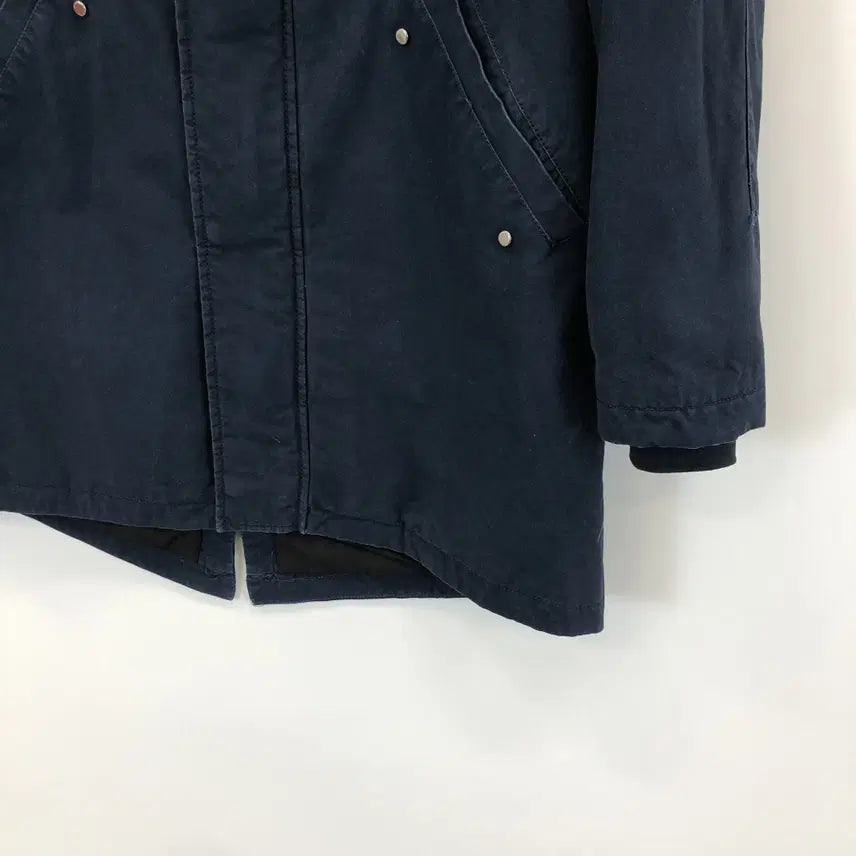 [BUNJANG] ZARA Garment Hooded Field Jacket / 자라 가먼트 후드 야상점퍼 90-95
