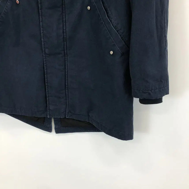 [BUNJANG] ZARA Garment Hooded Field Jacket / 자라 가먼트 후드 야상점퍼 90-95