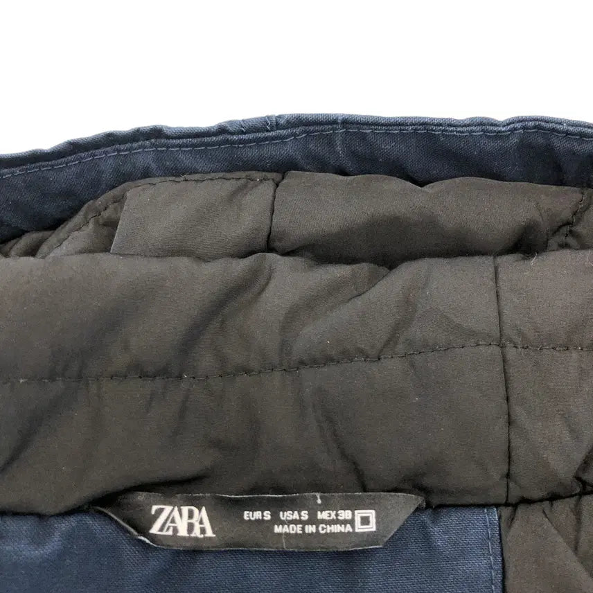 [BUNJANG] ZARA Garment Hooded Field Jacket / 자라 가먼트 후드 야상점퍼 90-95
