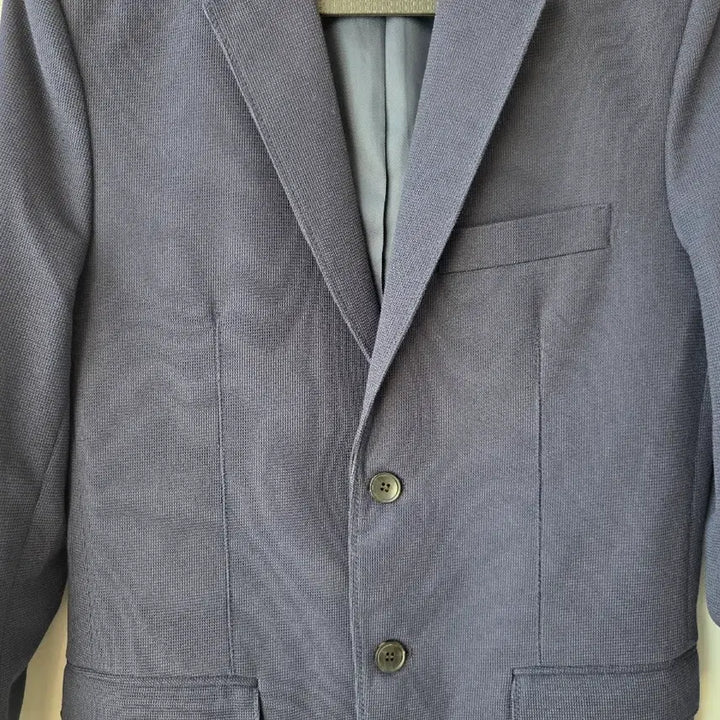 [BUNJANG] Navy Jacquard Jacket / 90)네이비 남성 자가드 자켓/새제품