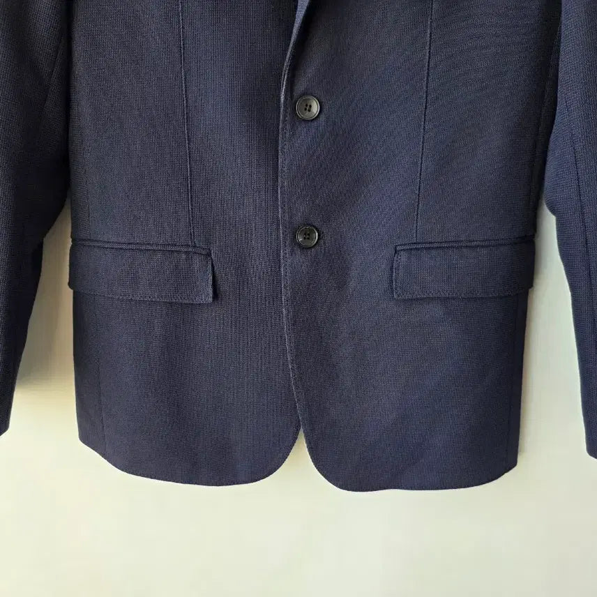 [BUNJANG] Navy Jacquard Jacket / 90)네이비 남성 자가드 자켓/새제품