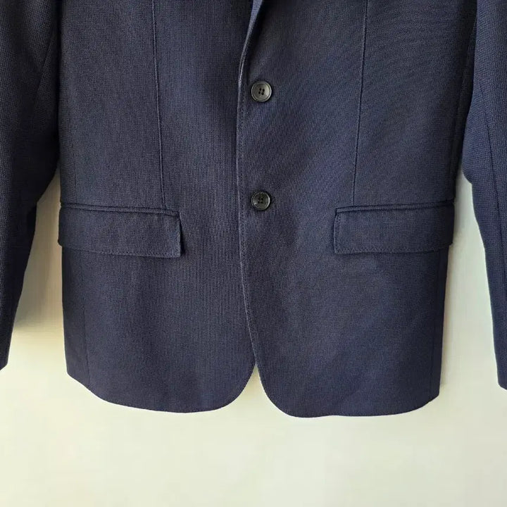[BUNJANG] Navy Jacquard Jacket / 90)네이비 남성 자가드 자켓/새제품